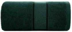  Liana velúr törölköző Sötétzöld 70x140 cm