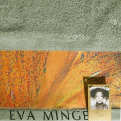  Stella Eva Minge törölköző Olívazöld 50x90 cm