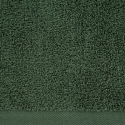 Egyszínű klasszikus törölköző 500 g/m2 Sötétzöld 70x140 cm