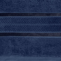  Miro velúr törölköző Sötétkék 50x90 cm