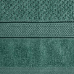  Jessi velúr törölköző Sötétzöld 50x90 cm