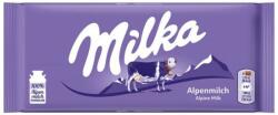 Milka Táblás csokoládé, 100 g, MILKA, alpesi tej (4047006)