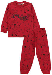 Civil Autós piros kisfiú pizsama (Méret 98-104)