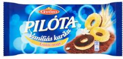 Győri Vaníliás karika, 300 g, GYŐRI " Pilóta", étcsokoládés (640420)
