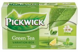 Pickwick Zöld tea, 20x2 g, PICKWICK "Zöld tea Variációk", citrom, jázmin, earl grey, borsmenta (4014422/57044412) - eztkapdki