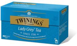 TWININGS Fekete tea. 25x2 g, TWININGS "Lady grey (101219)
