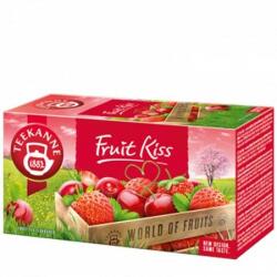 TEEKANNE Gyümölcstea, 20x2, 5 g, TEEKANNE "Fruit kiss", eper-meggy (2003001)