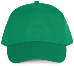 K-UP KP034 öt paneles műanyag csatos baseball sapka K-UP, Kelly Green-U (kp034kl-u)