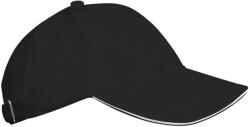 K-UP KP042 gyerek baseball sapka hat paneles fém csatos K-UP, Dark Grey/Light Grey-U (kp042dgr-lgr-u)