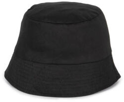 K-UP KP125 pamutvászon kalap K-UP, Black-U (kp125bl-u)