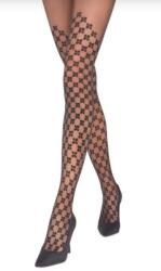 Knittex FIOCCO 20 DEN mintás natur színű harisnyanadrág