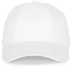 K-UP KP119 fém csatos pamut twill baseball sapka K-UP, White-U (kp119wh-u)