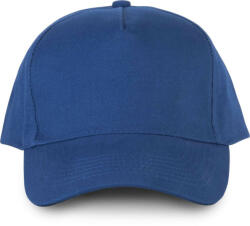 K-UP KP135 organikus 5 paneles pamut baseball sapka K-UP, Royal Blue-U (kp135ro-u)