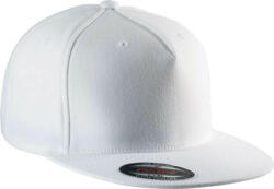 K-UP KP908 vastag rugalmas 5 paneles baseballsapka K-UP, White-L/XL (kp908wh-l-xl)