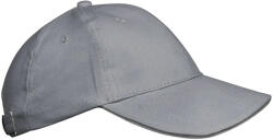 K-UP KP042 gyerek baseball sapka hat paneles fém csatos K-UP, Light Grey/Dark Grey-U (kp042lg-dg-u)