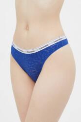 Calvin Klein Underwear tanga - kék L - answear - 8 390 Ft