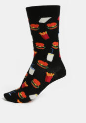 Happy Socks Hamburger Șosete Happy Socks | Negru | Bărbați | 36-40