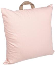 Bizzotto Perna decorativa din bumbac roz Emotion 45x45 cm (0462877)