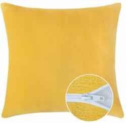  MIKRO egyszínű párna - 40x40 cm - sárga