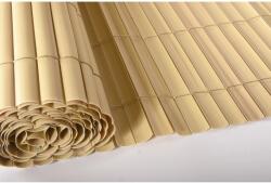 PLASTICANE félovális profilú műanyag nád 2x3m bambusz (2012329)