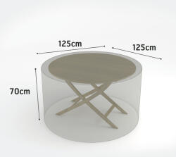  COVERTOP mérsékelten vízálló bútortakaró szövet 125 x 125 x m. 70 cm (2013602)