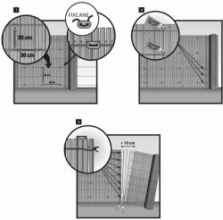PLASTICANE OVAL ovális profilú műanyag nád 1x3m szürke (2011890)