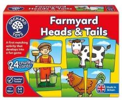 Orchard Toys Joc educativ asociere Prietenii de la ferma FARMYARD HEADS & TAILS (OR018) - alemax