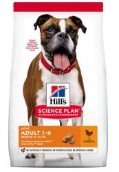 Hill's Science Plan Adult Light Medium száraz kutyatáp 14 kg