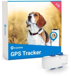 Tractive GPS DOG 4 - Kutyanyomkövető és aktivitáskövető Hófehér