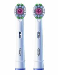 Oral-B Pro 3D White Elektromos fogkefefej, 2 db (80727535)