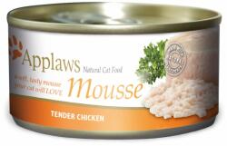 Applaws Cat Adult Mousse Chicken Conserve pentru pisici, mousse cu pui 6x70g
