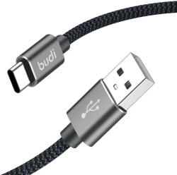 budi USB-A to USB-C Cable Budi 206T/2M 2.4A 2M (black) (206T/2M) - scom