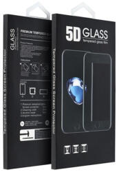 Utángyártott Samsung Galaxy A35 / A55 5D Full Glue hajlított tempered glass kijelzővédő üvegfólia, fekete - coolmobile