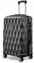 BeComfort L04-G-55, ABS, guruló, szürke bőrönd 55 cm (L04-G-55)