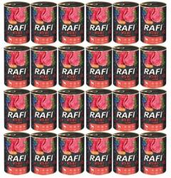 RAFI DOLINA NOTECI RAFI Beef Nedves kutyaeledel marhahússal 24x400 g