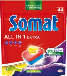 Somat All in 1 Extra Lemon & Lime gépi mosogatótabletta 44 db 730, 4 g
