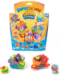 Magic Box Toys Set 4 figurine si 2 vehicule, SuperThings, Guardians of Kazoom Jet, Albastru Figurina
