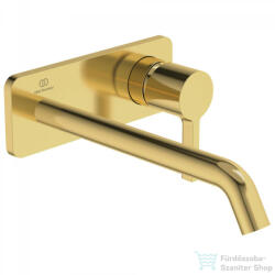Ideal Standard JOY falsík alati mosdó csaptelep 22 cm-es kifolyóval, alaptest nélkül, Brushed Gold A7381A2 (A7381A2)