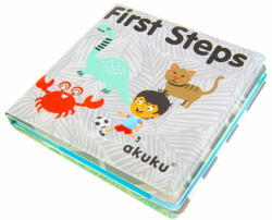 AKUKU First Steps Baby fütyülő víz könyv