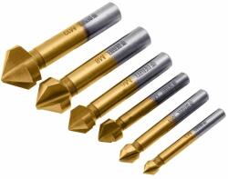 Denzel M3-M10, 6 db HSS, süllyesztő készlet, fém tokban (723137) - kellegyszerszam