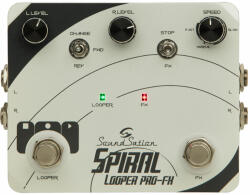 Soundsation SPIRAL LOOPER PRO-FX - Sztereó looper pedál effekttel