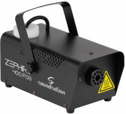 Soundsation ZEPHIRO 400 FOG - Nagy teljesítményű ködgép vezetékes és vezeték nélküli vezérlővel
