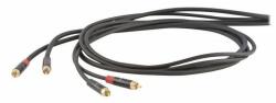 DH DHS505LU3 cablu de semnal, 3 m, cablu ONEHERO "stereo" 2x RCA - 2x RCA (DHS505LU3)
