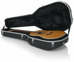 Gator GC-DEEP BOWL Carcasă de lux din plastic turnat ABS pentru chitară acustică cu spate rotund (GC-DEEP BOWL)