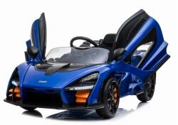 LeanToys Masinuta electrica pentru copii, McLaren Senna albastra, cu telecomanda, 2 motoare, greutate maxima 30 kg, 5350 - gimihome