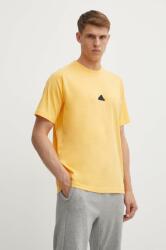 Adidas t-shirt Z. N. E sárga, férfi, nyomott mintás, IR5238 - sárga S