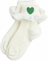 Mini Rodini gyerek zokni Hearts fehér - fehér 24/27