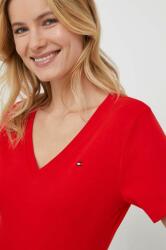 Tommy Hilfiger pamut póló női, piros - piros XXL - answear - 15 990 Ft