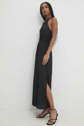 ANSWEAR ruha fekete, maxi, harang alakú - fekete L - answear - 28 990 Ft