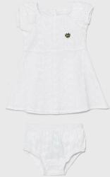 Guess baba pamut ruha fehér, mini, harang alakú - fehér 77-88 - answear - 24 990 Ft